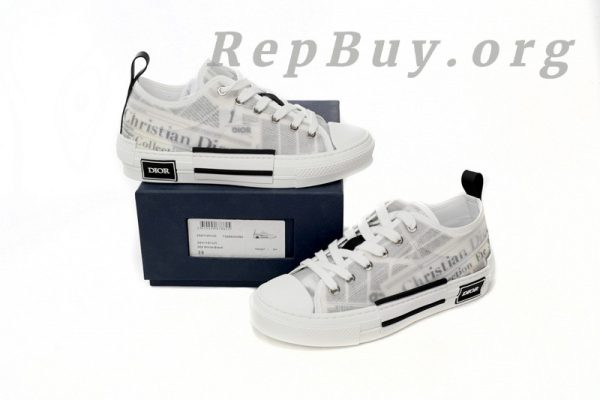 Dior B23 Low Top Daniel Asham Newspaper 3SN249YUO_H069 - 图片 13