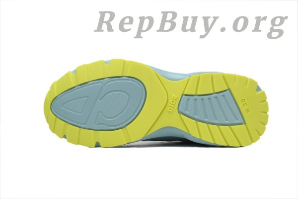 Dior B30 Sneaker Blue Mesh and Technical Fabric - 图片 4