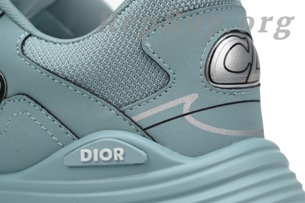 Dior B30 Sneaker Blue Mesh and Technical Fabric - 图片 5