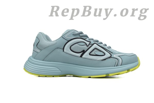 Dior B30 Sneaker Blue Mesh and Technical Fabric - 图片 2