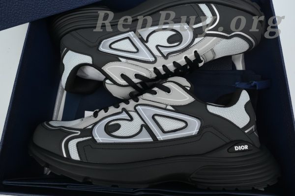 Dior B30 Sneakers Dark Grey 3SN27ZIR-16536 - 图片 10