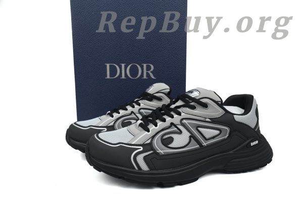 Dior B30 Sneakers Dark Grey 3SN27ZIR-16536 - 图片 11