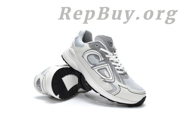 Dior B30 Sneakers Gray White 3SN279ZLZ_H860 - 图片 13