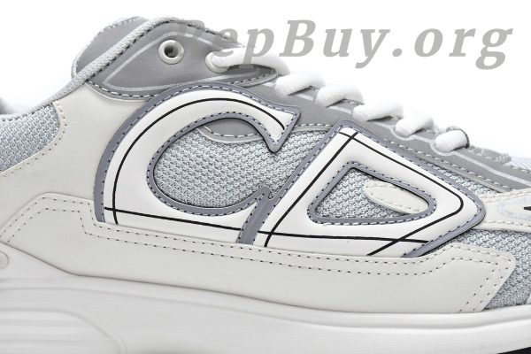 Dior B30 Sneakers Gray White 3SN279ZLZ_H860 - 图片 9