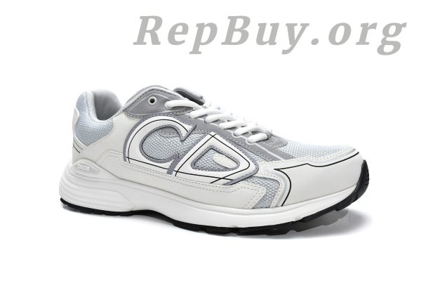 Dior B30 Sneakers Gray White 3SN279ZLZ_H860 - 图片 2