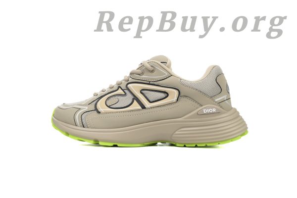 Dior B30 Sneakers Khaki 3SN279ZMA-16141