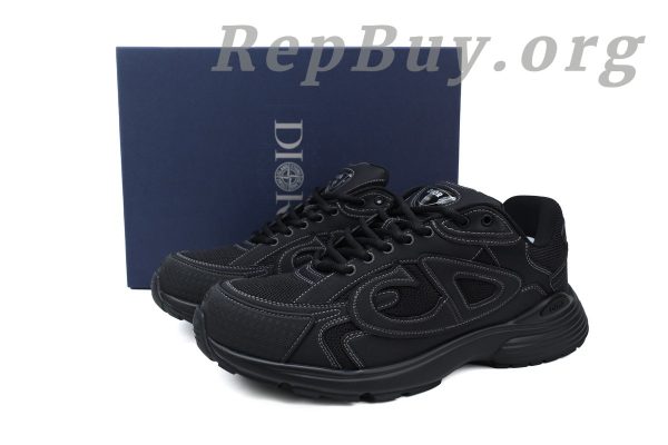 Dior B30 replica, Stone Island sneakers replica, high quality Dior B30 copy, best fake Dior B30 shoes, luxury replica sneakers, premium Dior B30 x Stone Island, black CK241115 sneakers, top tier replica shoes, designer sneaker dupes, exact copy Dior B30
