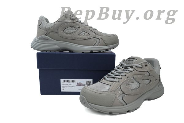 Dior B30 x Stone Island Sneaker Grey CK241115 - 图片 12