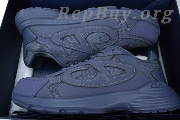 Dior B30 x Stone Island Sneaker Navy Blue CK241115 - 图片 10