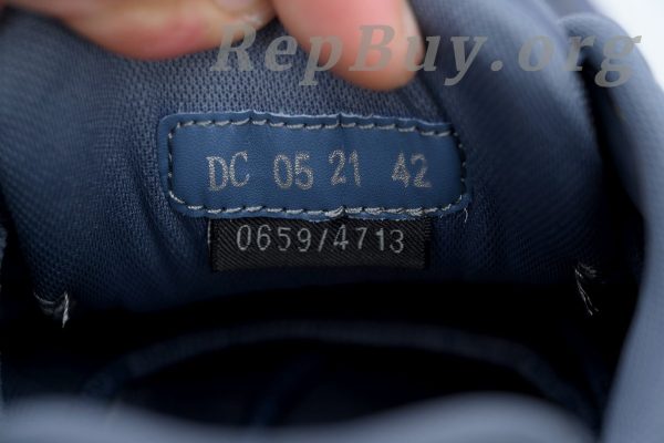 Dior B30 x Stone Island Sneaker Navy Blue CK241115 - 图片 8