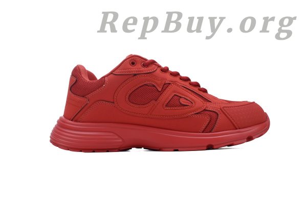 Dior B30 x Stone Island Sneaker Red CK241115, high quality replica Dior B30, best replica sneakers, Dior B30 Stone Island copy, luxury replica shoes, premium fake sneakers, designer replica footwear, top-tier Dior B30 dupes, exact copy Stone Island sneakers, perfect replica red sneakers