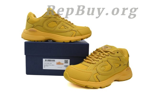 Dior B30 x Stone Island Sneaker Yellow CK241115 - 图片 12