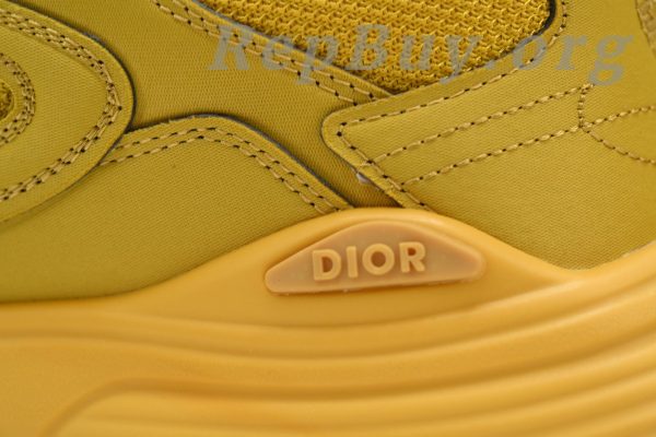 Dior B30 x Stone Island Sneaker Yellow CK241115 - 图片 9