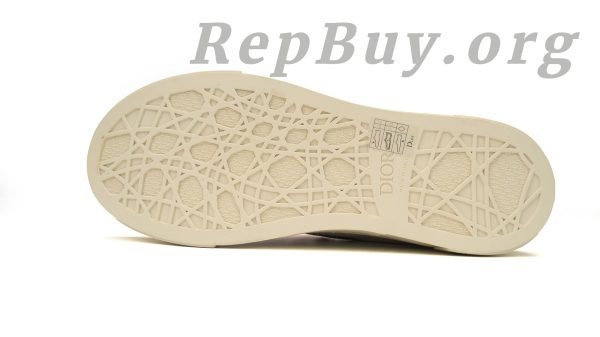 Dior B33 Sneaker Grey White Oblique Jacquard 3SN272 ZIR1 6536 - 图片 4