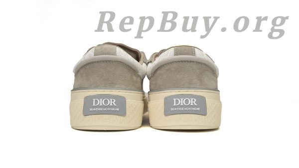 Dior B33 Sneaker Grey White Oblique Jacquard 3SN272 ZIR1 6536 - 图片 3