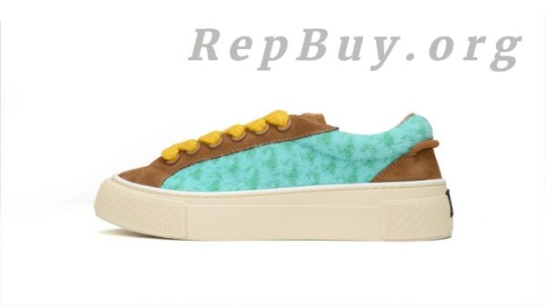 Dior B33 Sneaker Oblique Turquoise Brown 3SN272 ZIR1 6536 - 图片 2