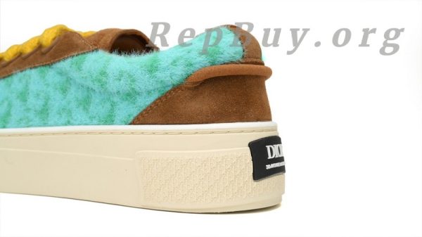 Dior B33 Sneaker Oblique Turquoise Brown 3SN272 ZIR1 6536 - 图片 6