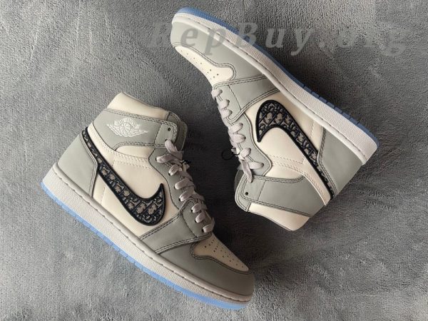 Top Version Dior x Air Jordan 1 High OG CN8607-002 - 图片 3