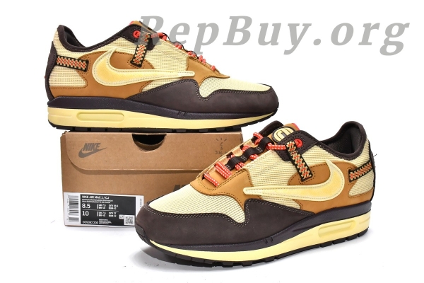 Nike Air Max 1 Travis Scott Cactus Jack Baroque Brown DO9392-200 - 图片 4