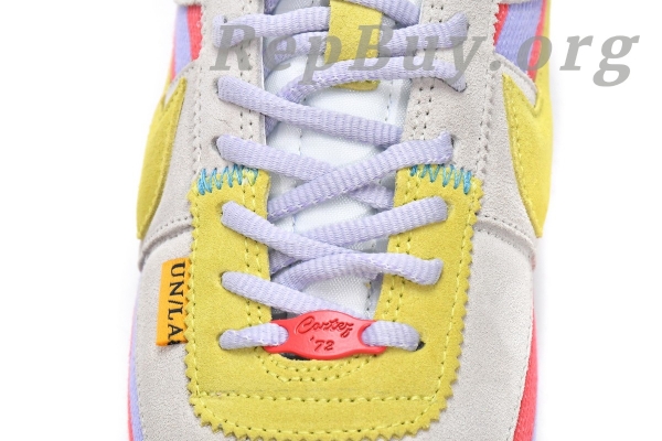 Union LA x Nike Cortez Grey Fog Lemon Frost DR1413-100 - 图片 15
