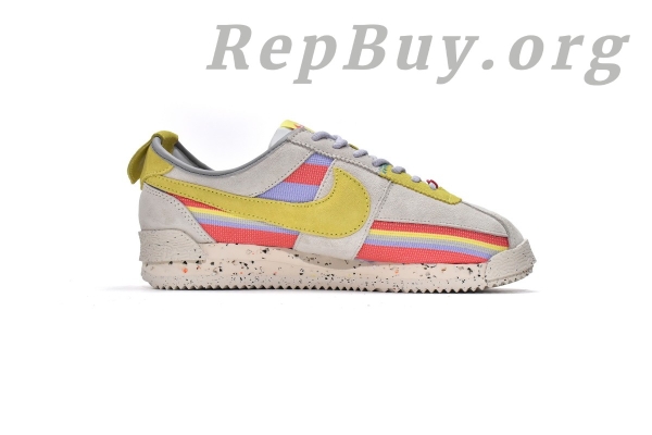 Union LA x Nike Cortez Grey Fog Lemon Frost DR1413-100 - 图片 19