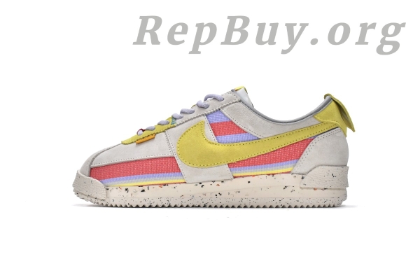Union LA x Nike Cortez Grey Fog Lemon Frost DR1413-100 - 图片 20