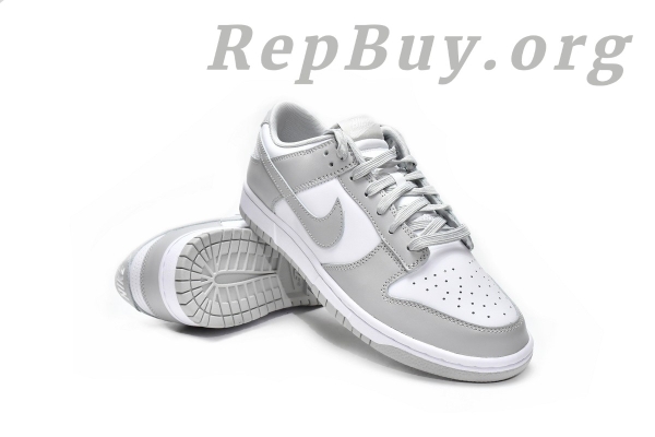Top Version Nike Dunk Low Grey Fog DD1391-103 (1) - 图片 22