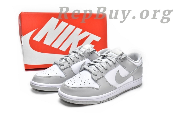 Top Version Nike Dunk Low Grey Fog DD1391-103 (1) - 图片 21