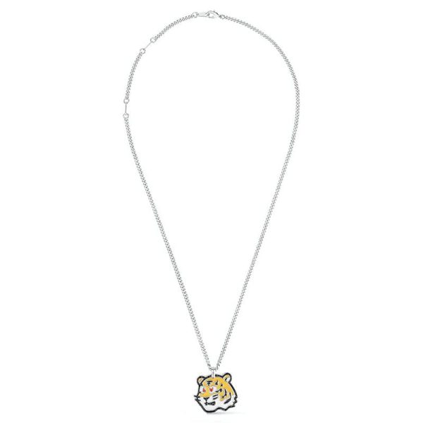 Louis x Nigo Tiger Pendant Necklace - 图片 2