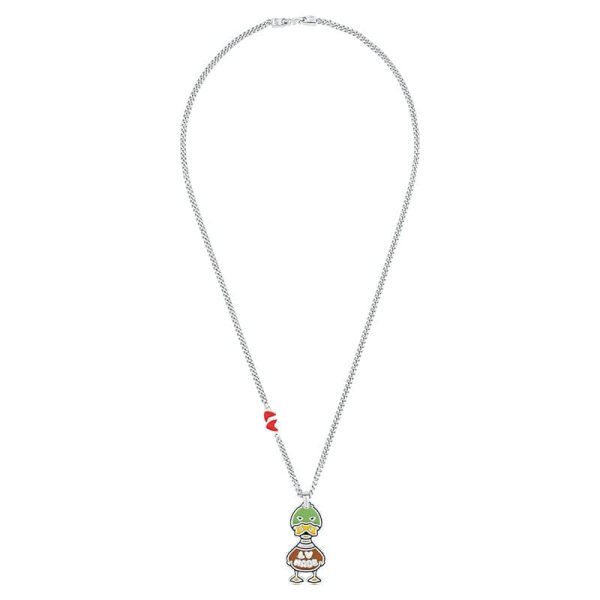 Louis x Nigo Duck Pendant Necklace - 图片 2