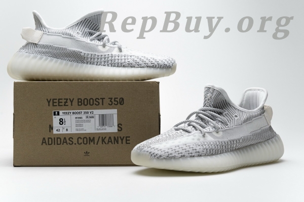 Top Version adidas Yeezy Boost 350 V2 Static (Non-Reflective) EF2905 - 图片 21