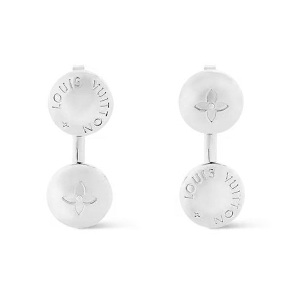 18K Louis Studs Earrings - 图片 11