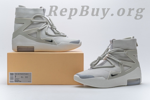 Top Version Nike Air Fear Of God 1 Light Bone AR4237-002 - 图片 28