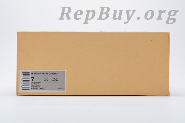Top Version Nike Air Fear Of God 1 Light Bone AR4237-002 - 图片 29