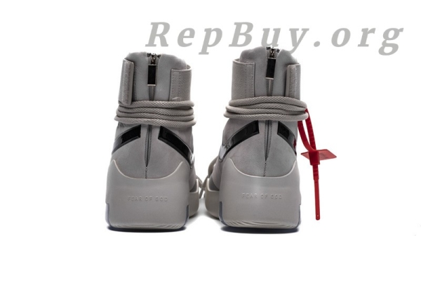 Top Version Nike Air Fear Of God 1 SA Light Bone Black AT9915-002 - Image 4