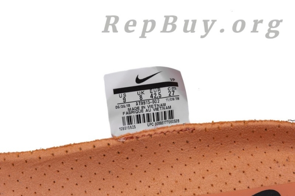 Top Version Nike Air Fear Of God 1 SA Light Bone Black AT9915-002 - Image 9