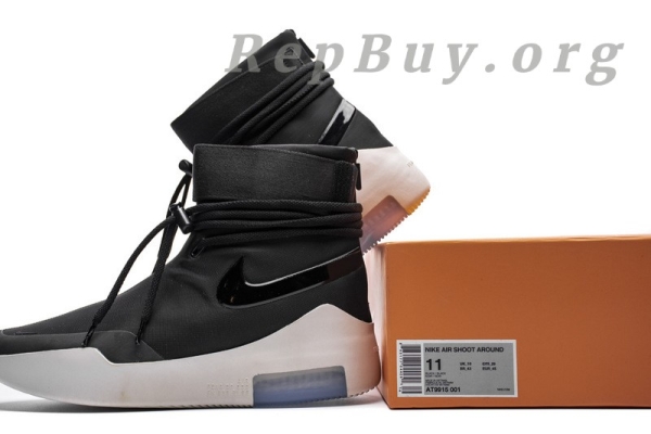Top Version Nike Air Fear Of God 1 SA Black AT9915-001 - 图片 17