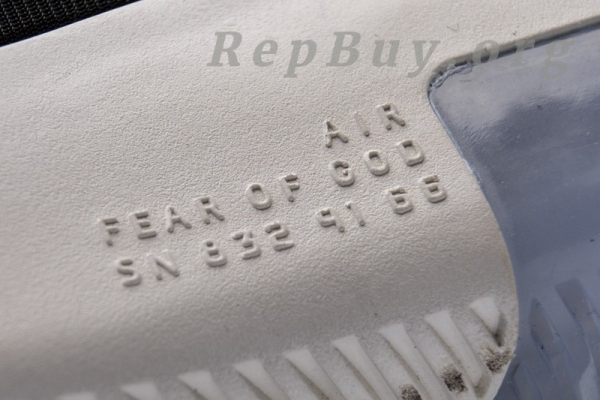 Top Version Nike Air Fear Of God 1 SA Black AT9915-001 - 图片 20