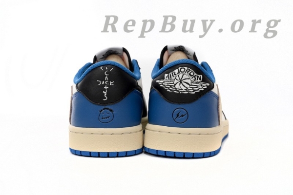 Top Version Air Jordan 1 Retro Low OG SP Fragment x Travis Scott DM7866-140 - Image 4