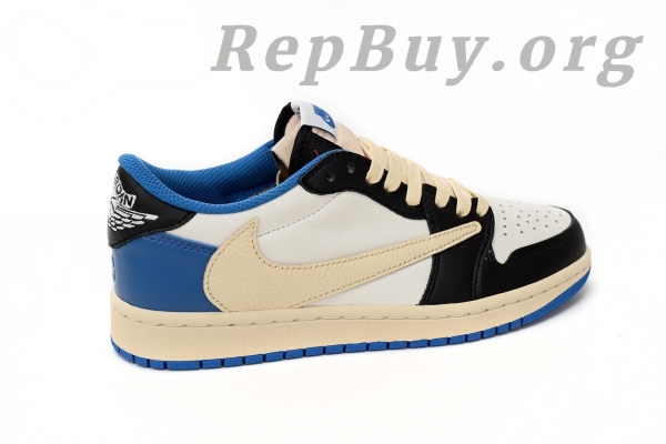 Top Version Air Jordan 1 Retro Low OG SP Fragment x Travis Scott DM7866-140 - Image 5