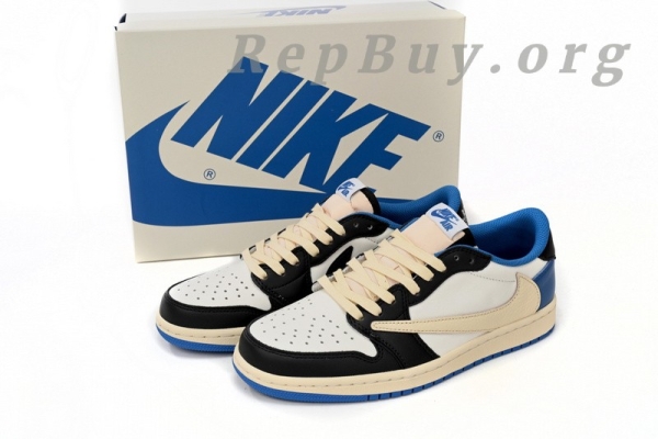 Top Version Air Jordan 1 Retro Low OG SP Fragment x Travis Scott DM7866-140 - Image 12