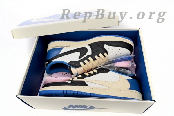 Top Version Air Jordan 1 Retro Low OG SP Fragment x Travis Scott DM7866-140 - Image 14