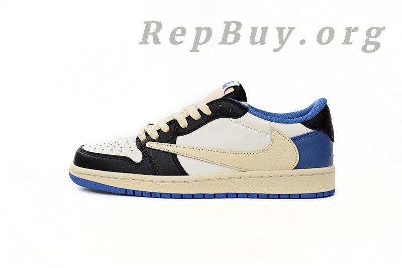 Best Top Version Air Jordan 1 Retro Low OG SP Fragment x Travis Scott DM7866-140 Replica