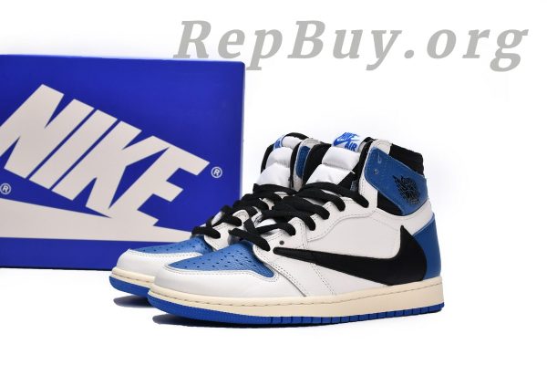 Top Version  Air Jordan 1 High OG SP Fragment x Travis Scott DH3227-105 - Image 3