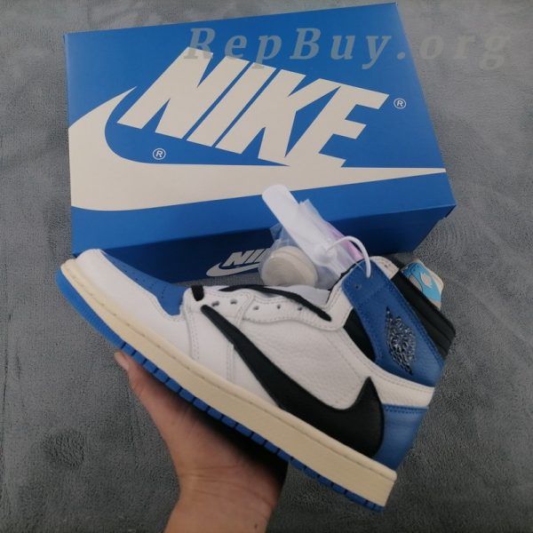 Top Version Air Jordan 1 High OG SP Fragment x Travis Scott DH3227-105 - Image 2