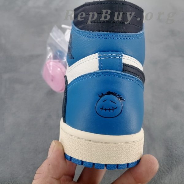 Top Version Air Jordan 1 High OG SP Fragment x Travis Scott DH3227-105 - Image 8
