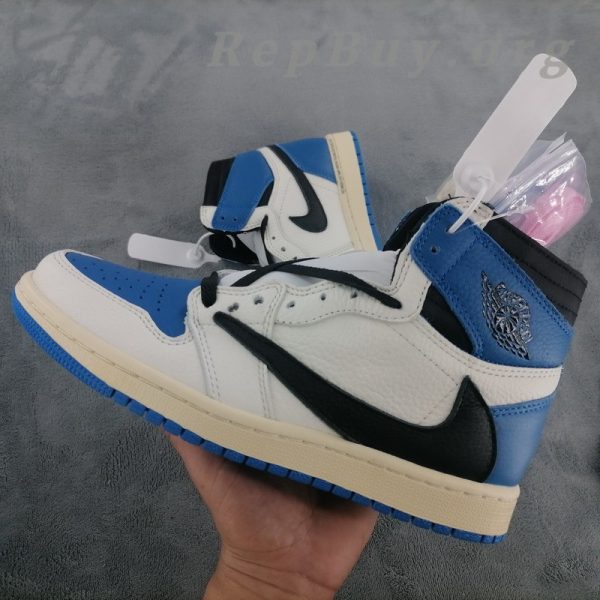Top Version Air Jordan 1 High OG SP Fragment x Travis Scott DH3227-105 - Image 9