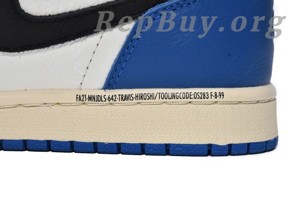 Top Version Air Jordan 1 High OG SP Fragment x Travis Scott DH3227-105 - Image 14