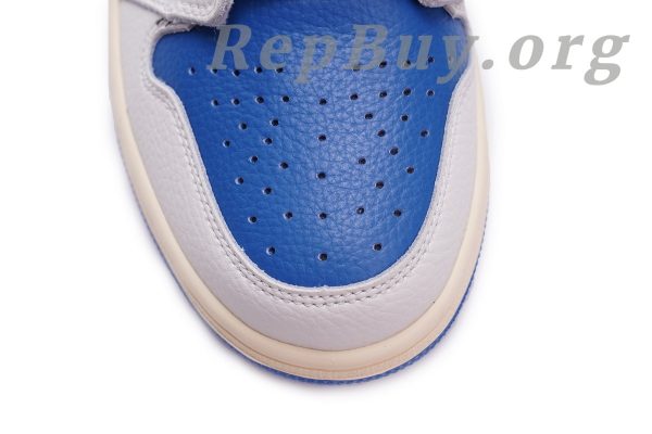Top Version Fragment x Travis Scott x Air Jordan 1 High OG Military DH3227-105 - Image 16