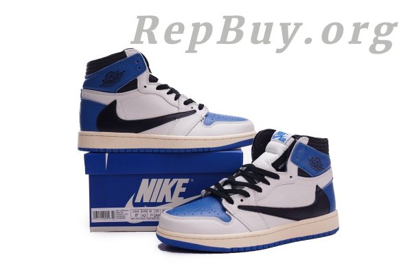 Top Version Fragment x Travis Scott x Air Jordan 1 High OG Military DH3227-105 - Image 20